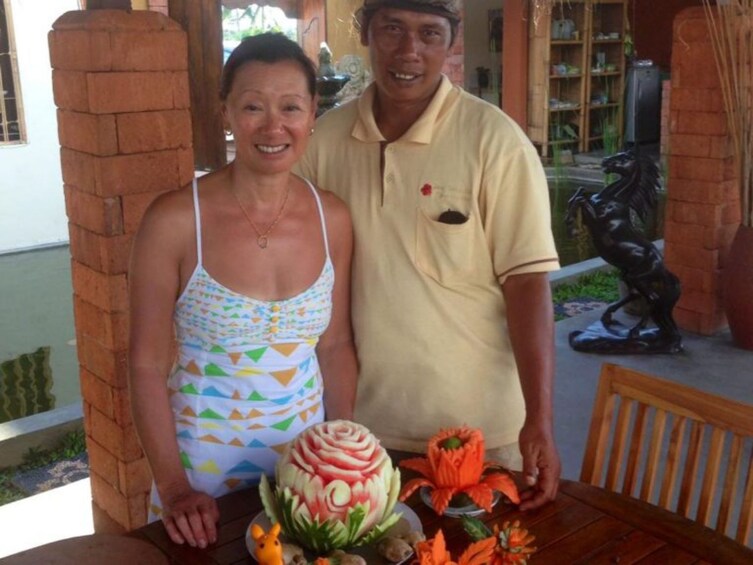 Bali Fruit Carving Class