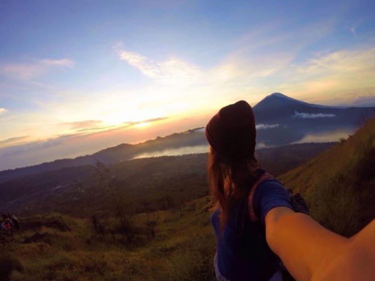 Bali Mount Batur Sunrise Trekking and Natural Hot Spring