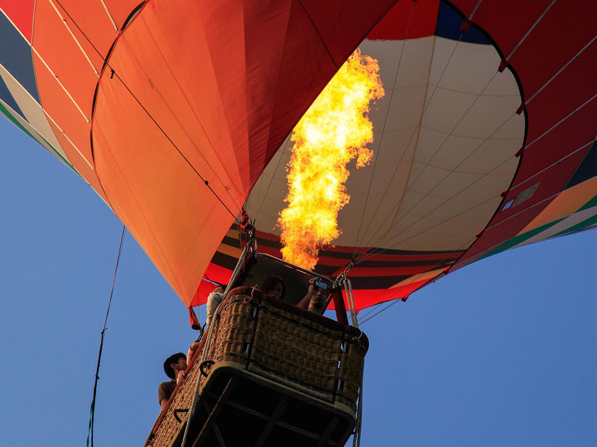 air balloon experience