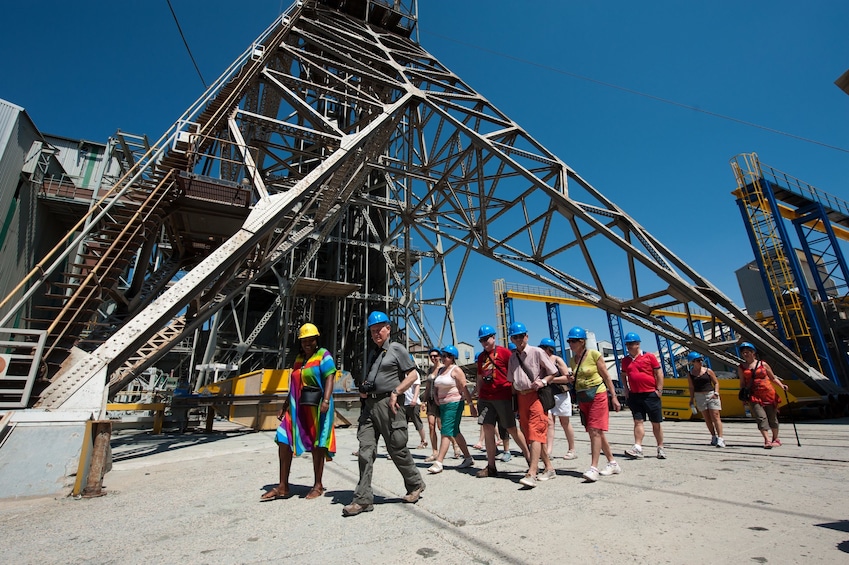 Group on a Cullinan Diamond Mine Tour