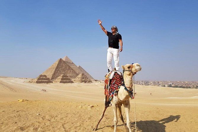 Tour to Giza Pyramids, the Egyptian Museum, Khan Khalili & Sound ...