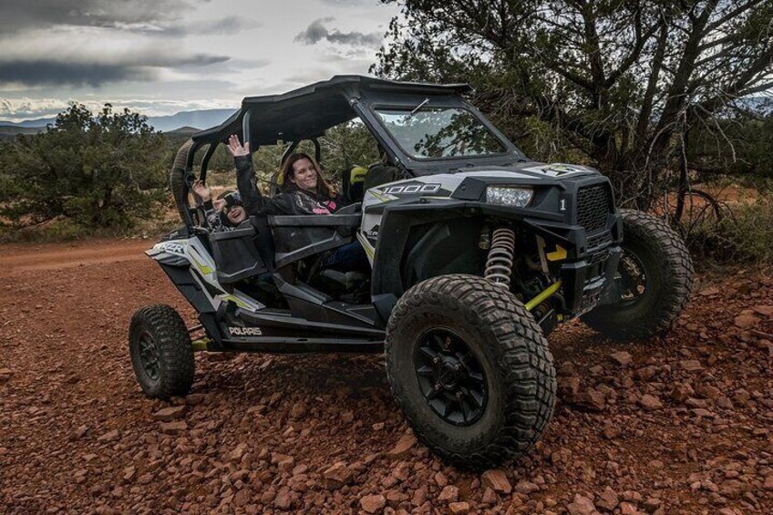 Polaris RZR 4 seater Halfday Rental