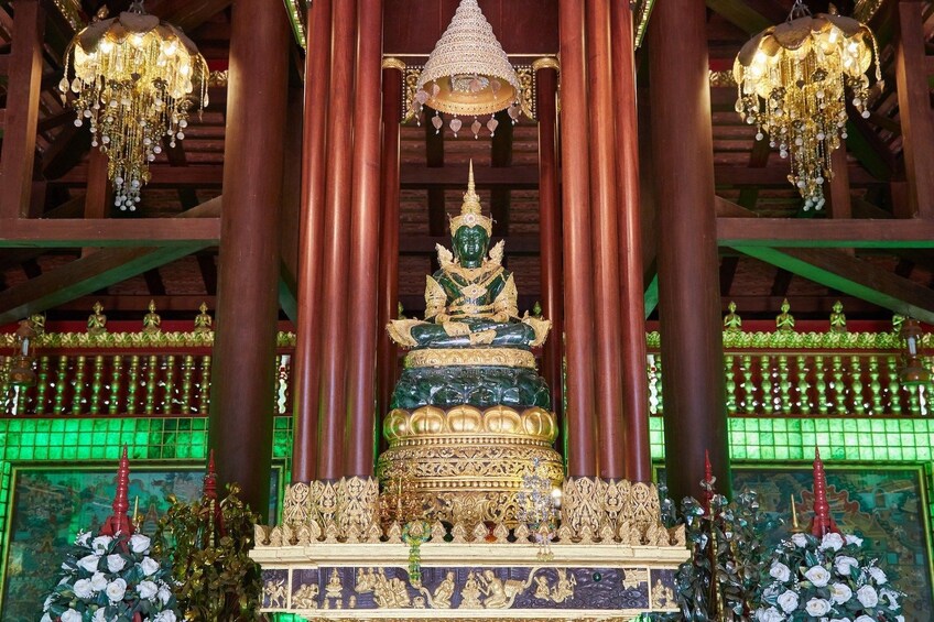 Temple of the Emerald Buddha Wat in Bangkok, Thailand