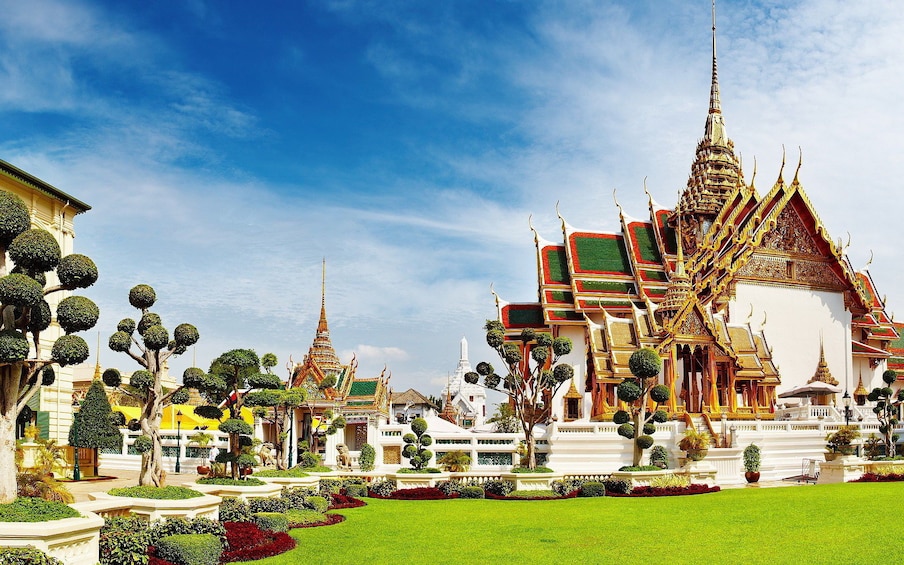 Day view of the Grand Palace in Bangkok