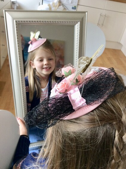 Create a custom Fascinator Hat over High Tea