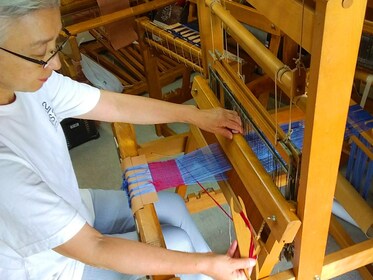 Tama Ori Weaving Experience and Workshop Tour in Hachioji