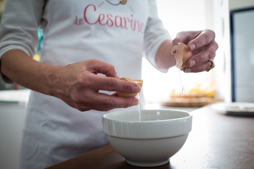 Pasta-making class in Lake Maggiore at a Cesarina's+Tasting 