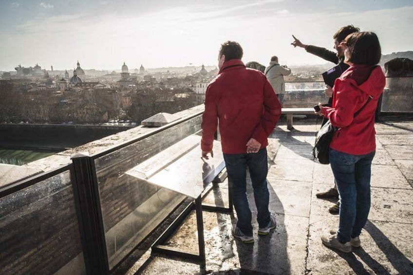 Rome: Castel Sant'Angelo Fast Track Ticket and Express Panoramic Tour