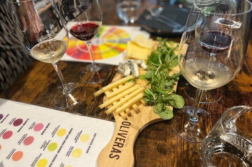 Organic Wine & Cheese tasting