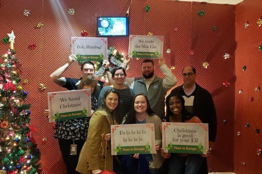 Saving Christmas Escape Room in Atlanta