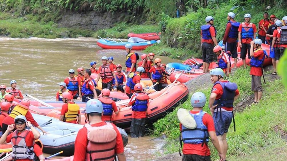 Private Borobudur Temple & Jungle River Rafting Day Tour
