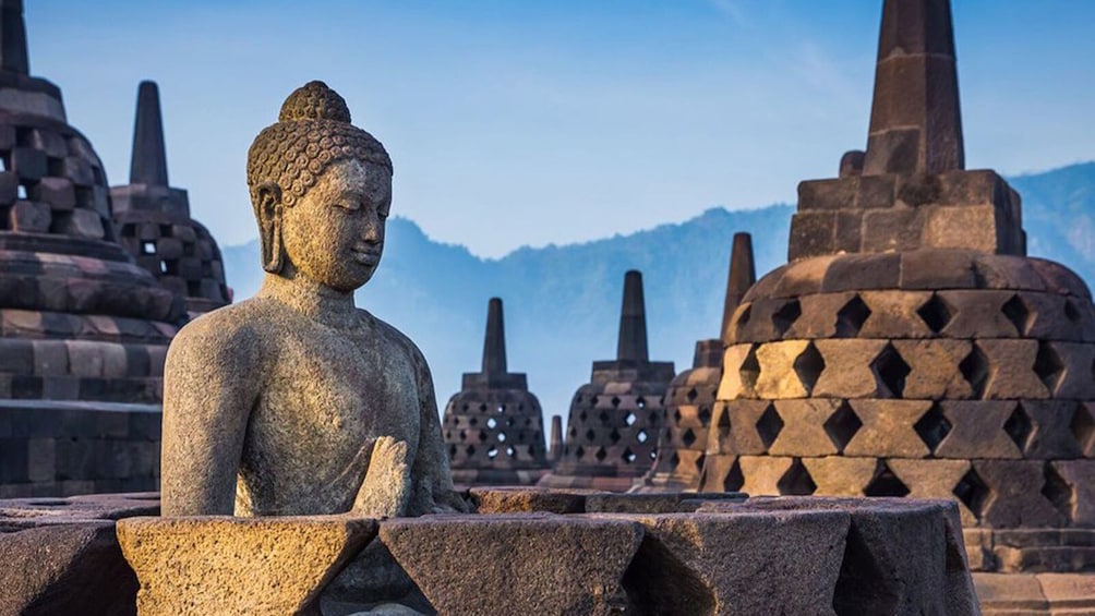 Private Borobudur Temple & Jungle River Rafting Day Tour