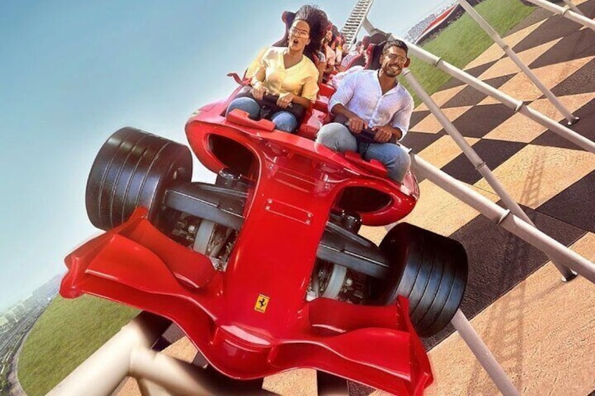 Skip the Line: Ferrari World Ticket Without Transfer