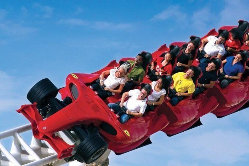 Skip the Line: Ferrari World Ticket Without Transfer