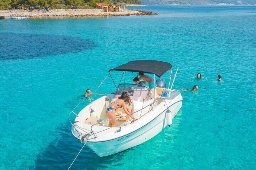 Boat rental Trogir Split Croatia