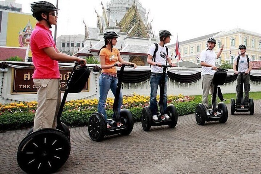 Explore the beautiful gems of Ayutthaya on a fun Segway experience.