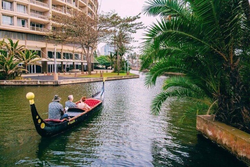 Relaxing Gondola Boat Ride on the Durban Point Waterfront Canal