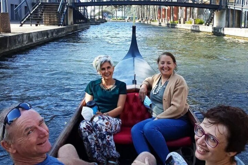 Relaxing Gondola Boat Ride on the Durban Point Waterfront Canal