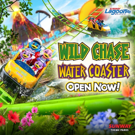 Malaysia: Sunway Lagoon Theme Park Ticket