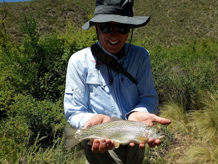 Show item 4 of 6. Fly Fishing on Private Andean River Including Barbecue