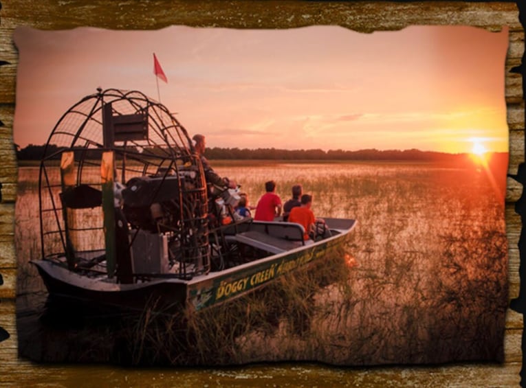 Sunset One Hour Airboat Tour 