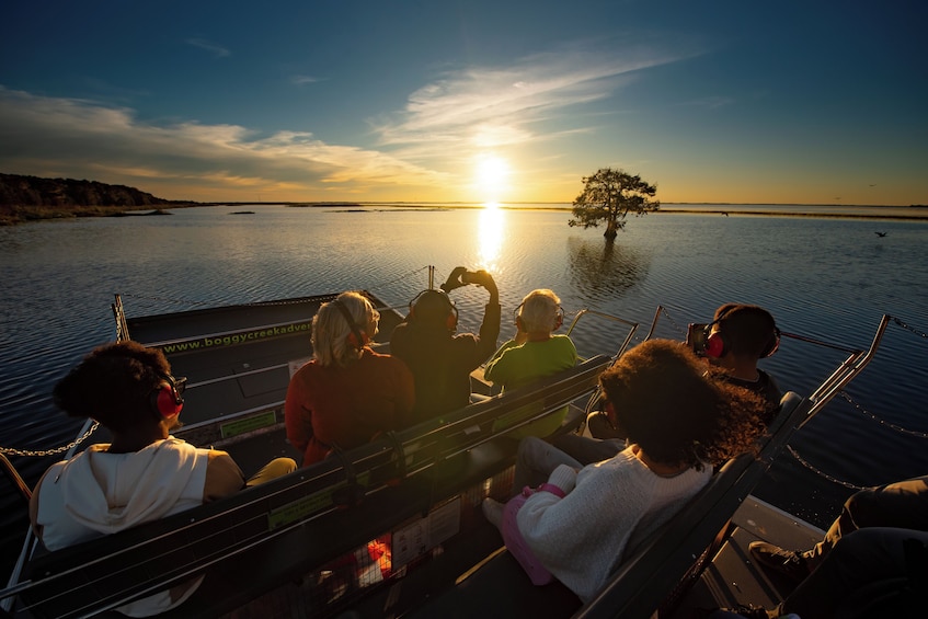 Sunset One Hour Airboat Tour 