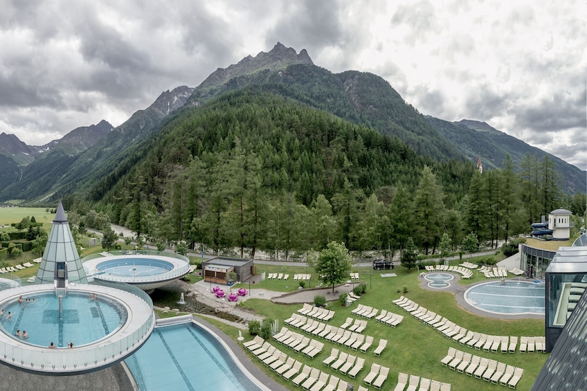 Show item 2 of 3. AQUA Dome Thermal Spa Längenfeld - Relax! Day's vacation
