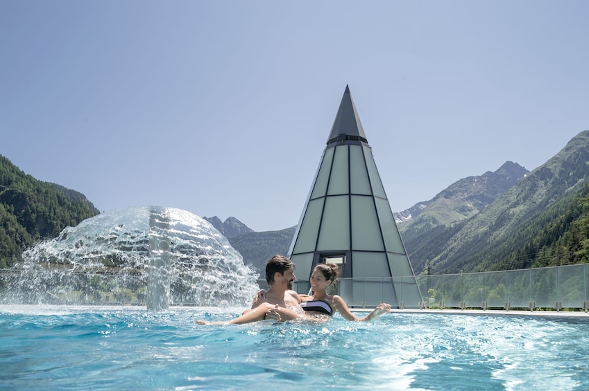 Show item 1 of 3. AQUA Dome Thermal Spa Längenfeld - Relax! Day's vacation