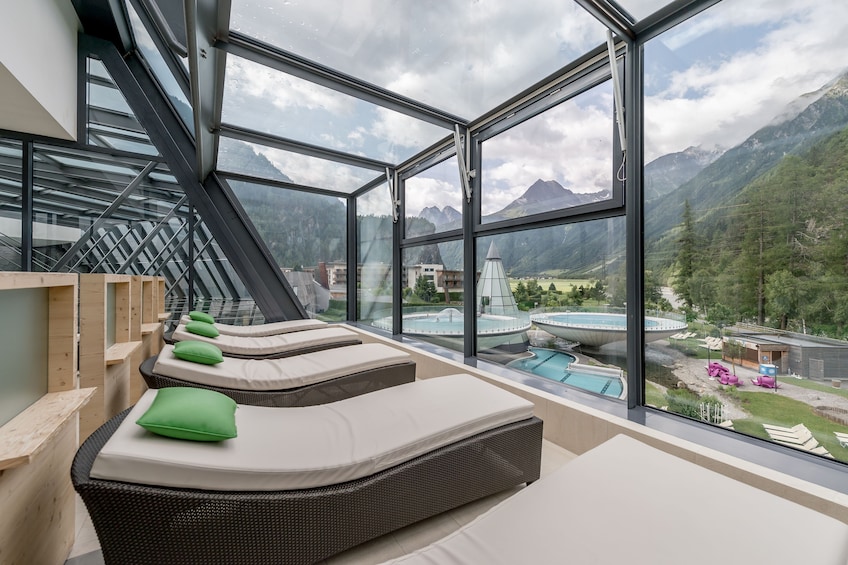 Show item 3 of 3. AQUA Dome Thermal Spa Längenfeld - Relax! Day's vacation