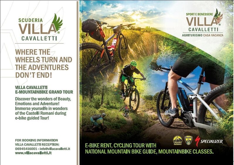 Villa Cavalletti E-Mountainbike Grand Tour