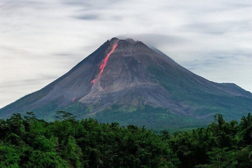 Borobudur(climb up), Merapi Volcano and Prambanan Temple Tour 