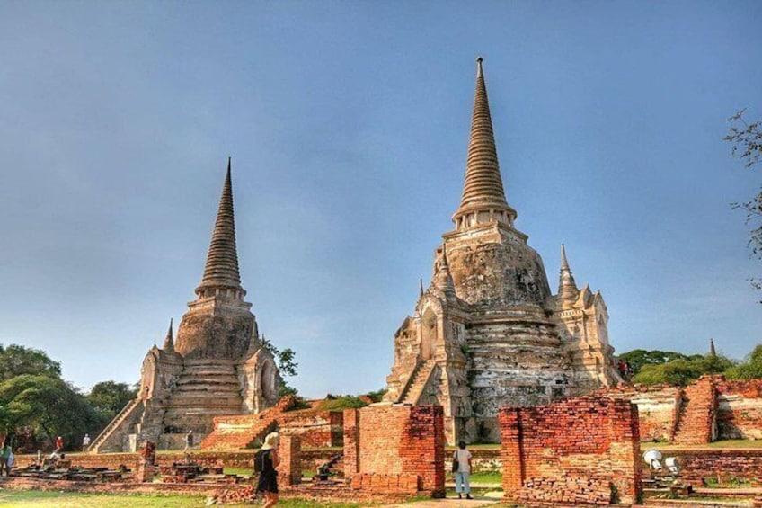 Full Day Join Tour Ayutthaya Temples and River Cruise, Grand Pearl from Bangkok