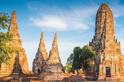 Intera giornata Unisciti al tour Templi di Ayutthaya e Crociera sul fiume, ...