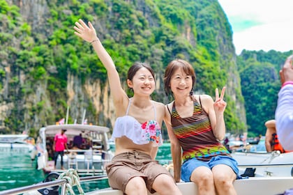 从普吉岛出发的皮皮岛和开岛浮潜之旅