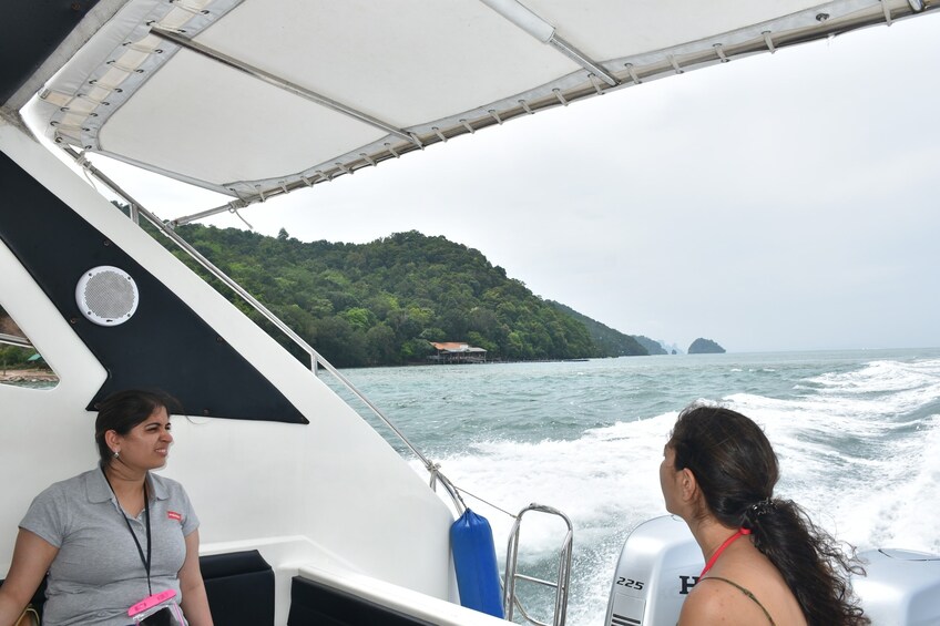 Ao Nang to Phuket via Koh Yao by Green Planet Speed Boat