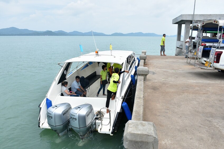 Koh Yao Noi to Phuket by Green Planet Speed Boat