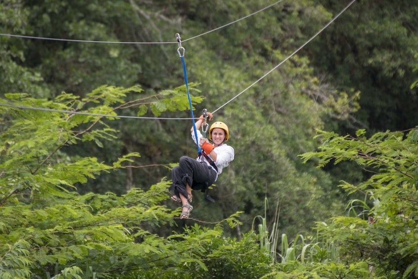 Adventure Combo (Canopy Tour & Rafting) From San Jose