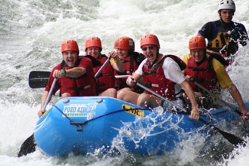 Adventure Combo (Canopy Tour & Rafting) with Lunch From San Jose