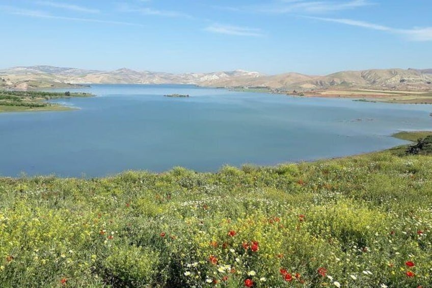 Dam in the rif Mountain 