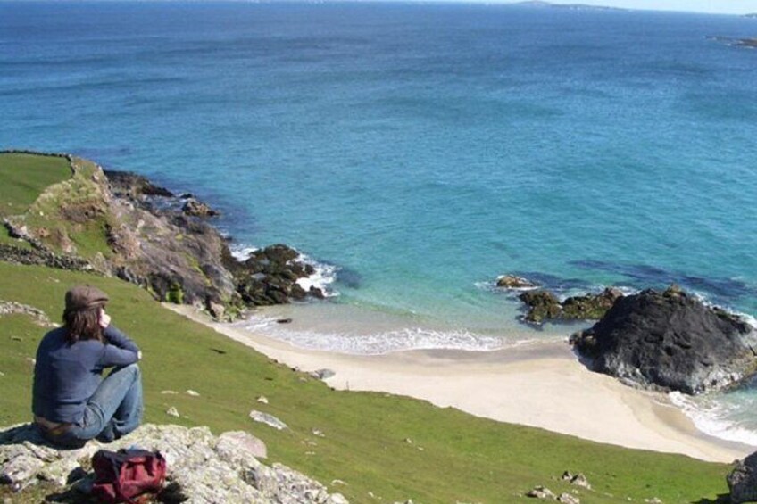 Walking the West Quarter of Inishbofin Island, Connemara coast. Self guided.5Hrs