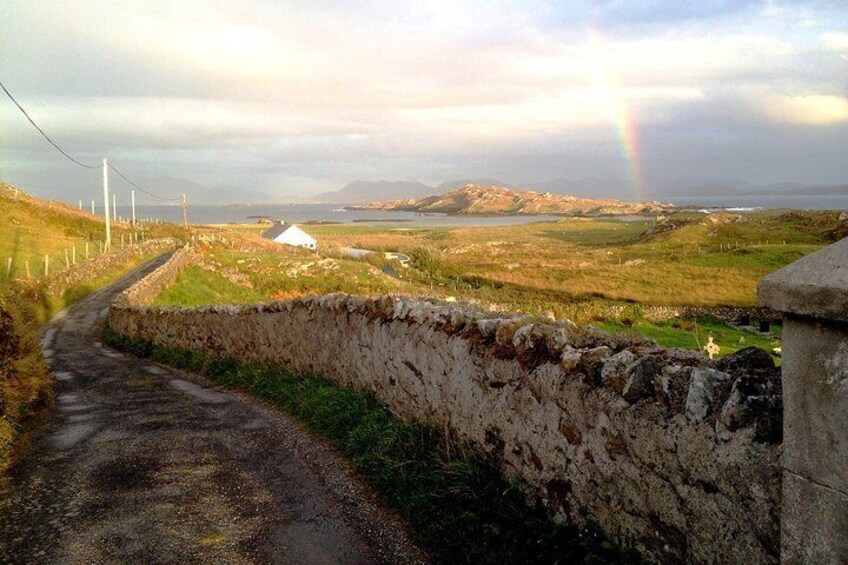 Walking the West Quarter of Inishbofin Island, Connemara coast. Self guided.5Hrs