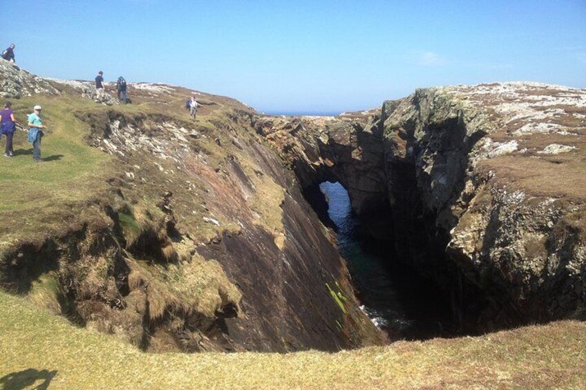 Walking the West Quarter of Inishbofin Island, Connemara coast. Self guided.5Hrs