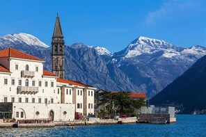 Perast and island Our Lady of teh Rocks - private tour