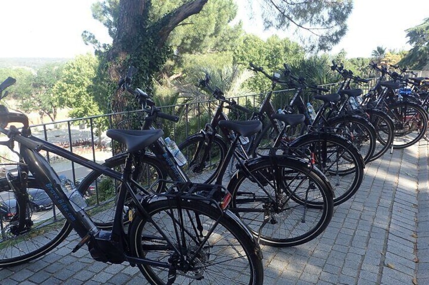 Our new Trek E-Bikes
