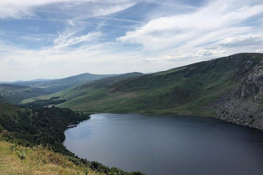 Lough Tay and Luggala Valley in Wicklow