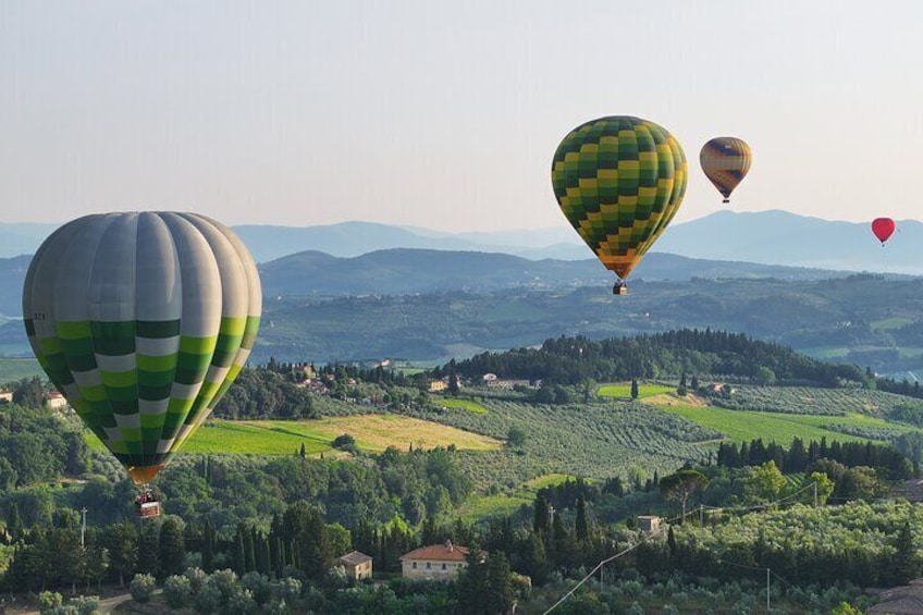 Tuscany Hot Air Balloon Flight