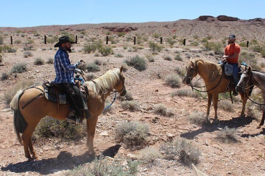 Guide giving instructions prior to ride 