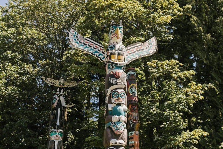 Majestic Totem Poles