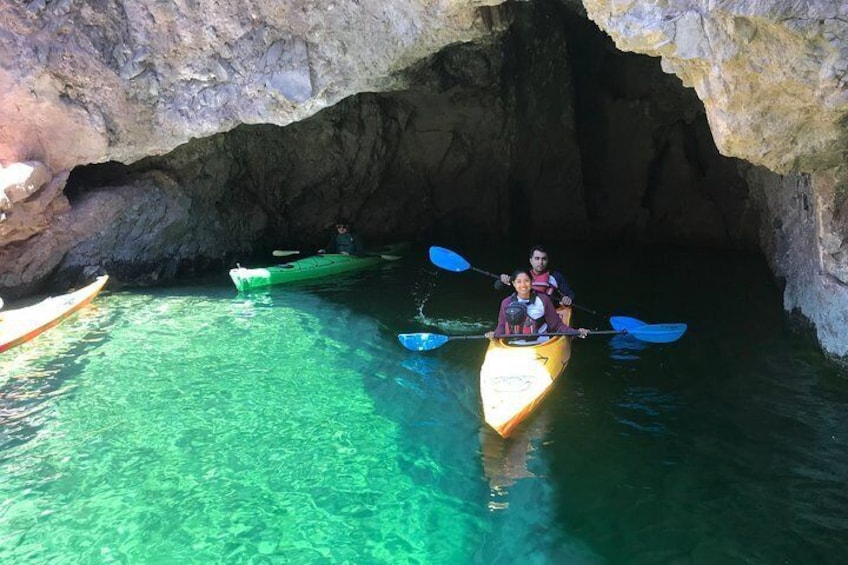 Emerald Cave Kayak Tour on The Colorado River from Las Vegas