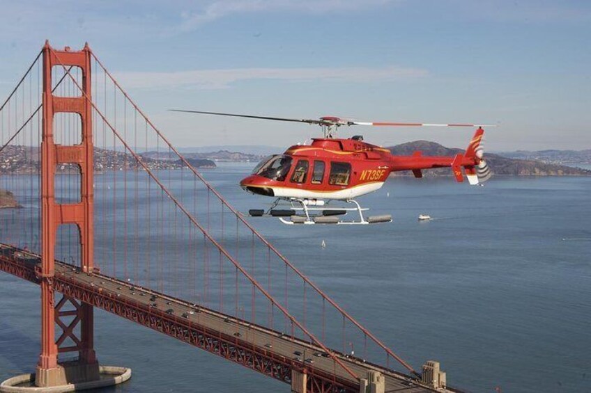 Soar over San Francisco